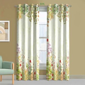 Abshant 9 ft Long Door Room Curtain