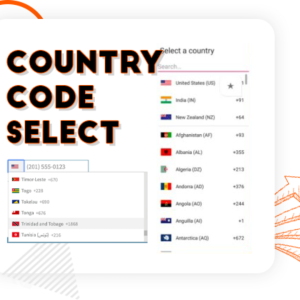 Country Code For Elementor Form Telephone Field