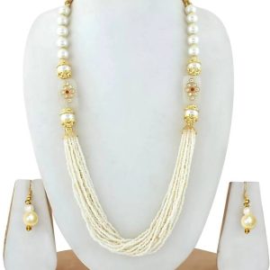 Dori Pearl Jewel Set (3 In 1 Exclusive Set) For Woman Outfit